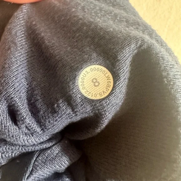 Lululemon Athletica Mineral Blue Ready to Rulu High Rise Cropped Jogger Size 8 - Picture 11 of 11